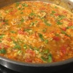 Choriz & Lentil Soup - Garnish
