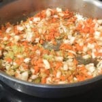 Choriz & Lentil Soup - Add Veggies