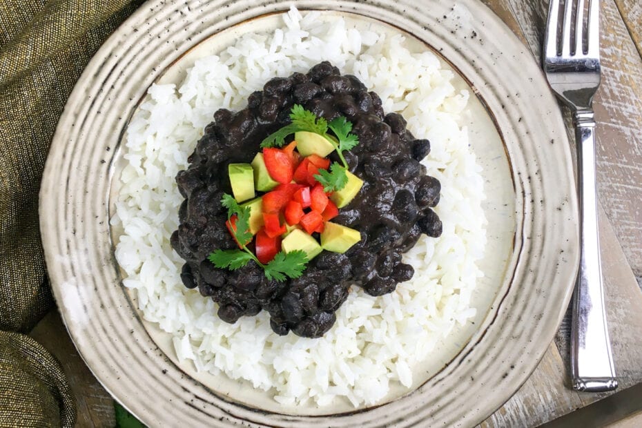 Cuban Style Black Beans
