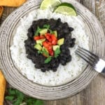 Cuban Style Black Beans - Serve over rice