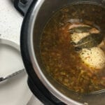 Chicken & Wild Rice Soup - Release Pressure