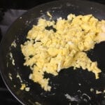 Easy Shrimp Fried Rice - Cook eggs