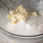 Yellow Sheet Cake - Cream butter & sugar