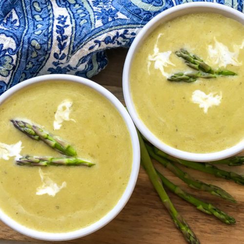 Instant Pot Creamy Asparagus Soup